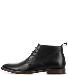 Черные ботинки из натуральной кожи Aldo