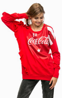 Свитшот оверсайз с декоративной отделкой Pinko