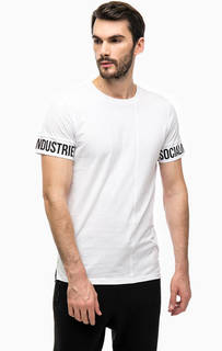 Хлопковая футболка оригинального кроя Jack & Jones