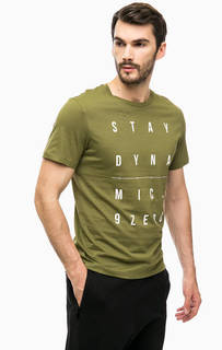 Хлопковая футболка с короткими рукавами Jack & Jones