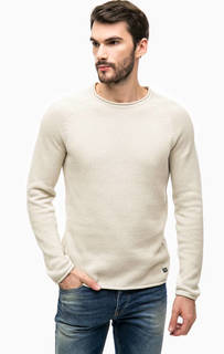Бежевый джемпер из хлопка Jack & Jones