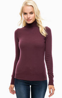 Фиолетовая водолазка из шерсти United Colors of Benetton