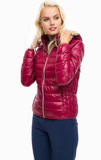 Стеганый пуховик с капюшоном United Colors of Benetton