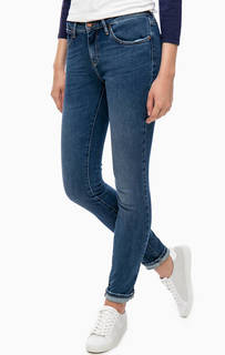 Синие зауженные джинсы Wrangler
