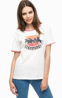 Хлопковая футболка с короткими рукавами Wrangler