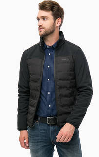 Черная куртка со скрытым капюшоном Wrangler