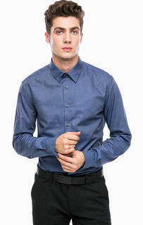 Классическая синяя рубашка Drykorn