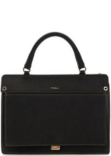 Кожаная сумка с трансформирующимся клапаном Furla