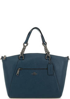 Сумка из мягкой кожи в форме трапеции Coach
