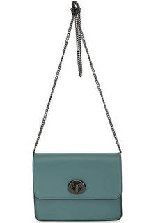Кожаная сумка с откидным клапаном Coach