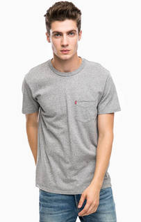 Однотонная футболка с карманом Levis®