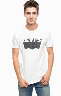 Хлопковая футболка с принтом Levis®