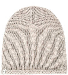 Бежевая вязаная шапка Levis®
