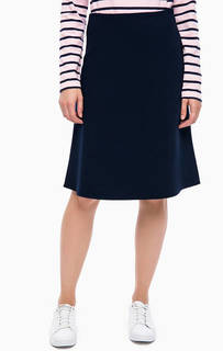 Расклешенная юбка из костюмной ткани Gant