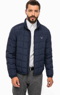 Синяя куртка с карманами Gant