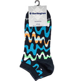 Синие хлопковые носки Burlington