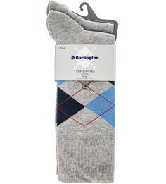 Комплект из двух пар серых носков Burlington
