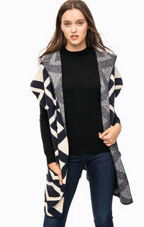 Трикотажный кардиган с капюшоном Gaudi