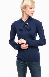 Синий джемпер из вискозы Liu Jo