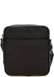 Коричневая сумка с одним отделом Trussardi Jeans