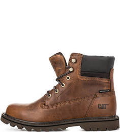 Высокие коричневые ботинки Caterpillar