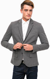 Серый трикотажный пиджак Mavi