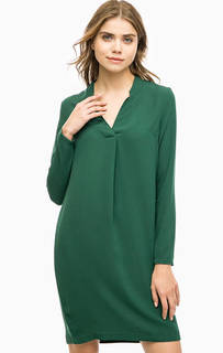 Зеленое платье свободного кроя Ichi