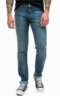 Синие джинсы прямого кроя Wrangler