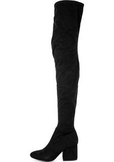 Текстильные сапоги ботфорты Steve Madden