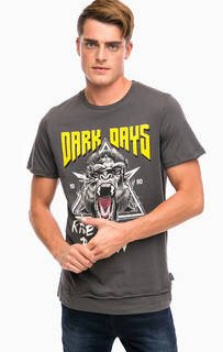 Серая футболка с круглым вырезом Jack & Jones