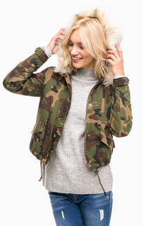 Демисезонная куртка в стиле милитари Only
