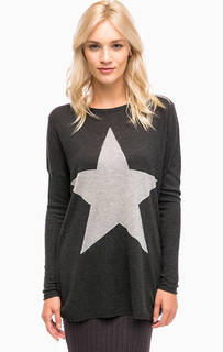 Серый трикотажный джемпер с декором Only