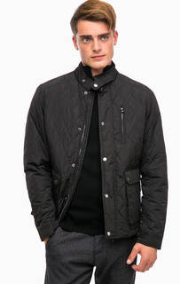 Черная стеганая куртка Selected