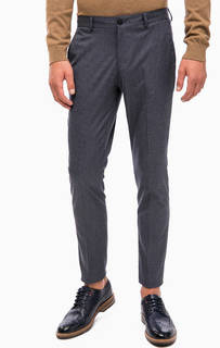 Синие брюки с четырьмя карманами Selected