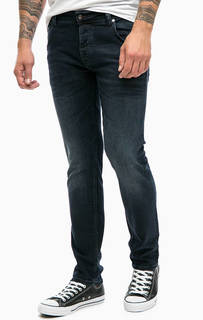 Синие джинсы с высокой посадкой Mustang