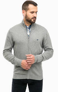 Хлопковый кардиган с высоким воротом Mustang