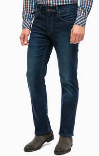 Синие джинсы прямого кроя Mustang