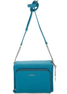 Маленькая кожаная сумка через плечо Dkny