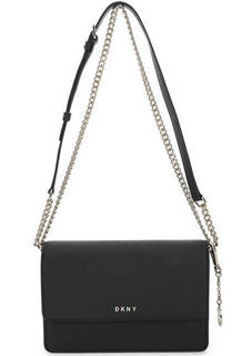 Маленькая кожаная сумка через плечо Dkny