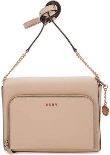 Маленькая кожаная сумка через плечо Dkny