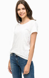 Хлопковая футболка с принтом Mustang