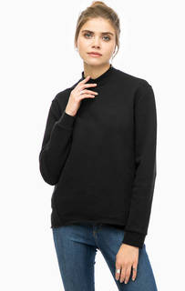 Черный свитшот с вырезом на спине Cheap Monday