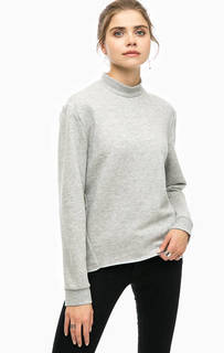 Серый свитшот с вырезом на спине Cheap Monday
