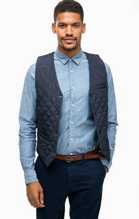 Дутый стеганый жилет на кнопках Scotch&Soda