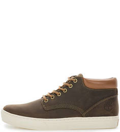 Демисезонные кеды из нубука Timberland
