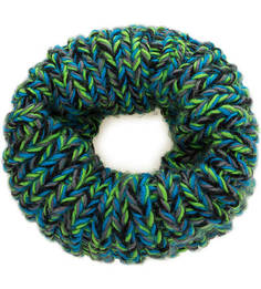 Разноцветный шарф-хомут с подкладкой Buff