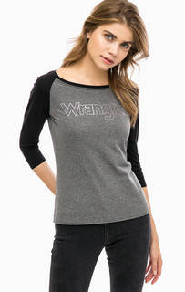 Серая футболка с принтом Wrangler