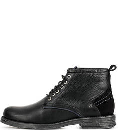 Кожаные ботинки с вставками из нубука Wrangler