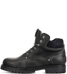 Черные ботинки из натуральной кожи Wrangler