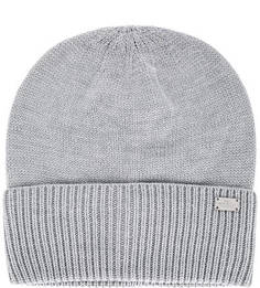 Вязаная шапка серого цвета The North Face